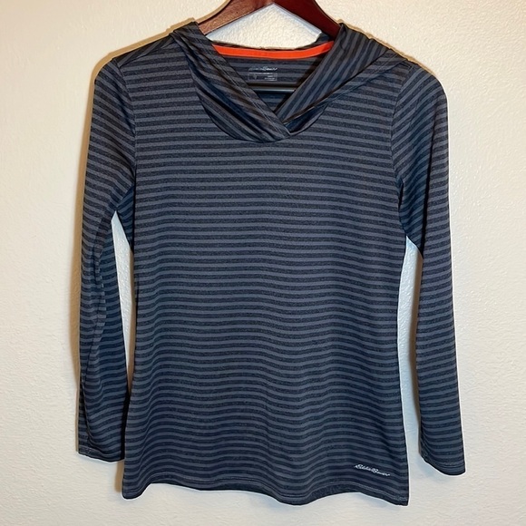 EDDIE Bauer Long Sleeve Hoodie Shirt - Picture 1 of 14